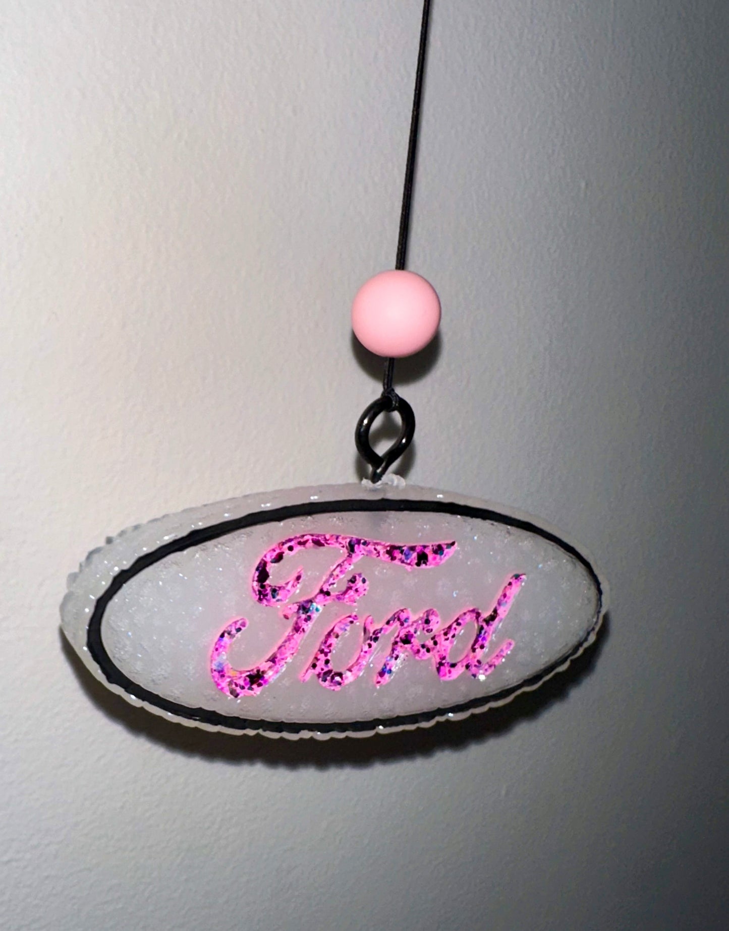 Glittered Ford Car Freshie
