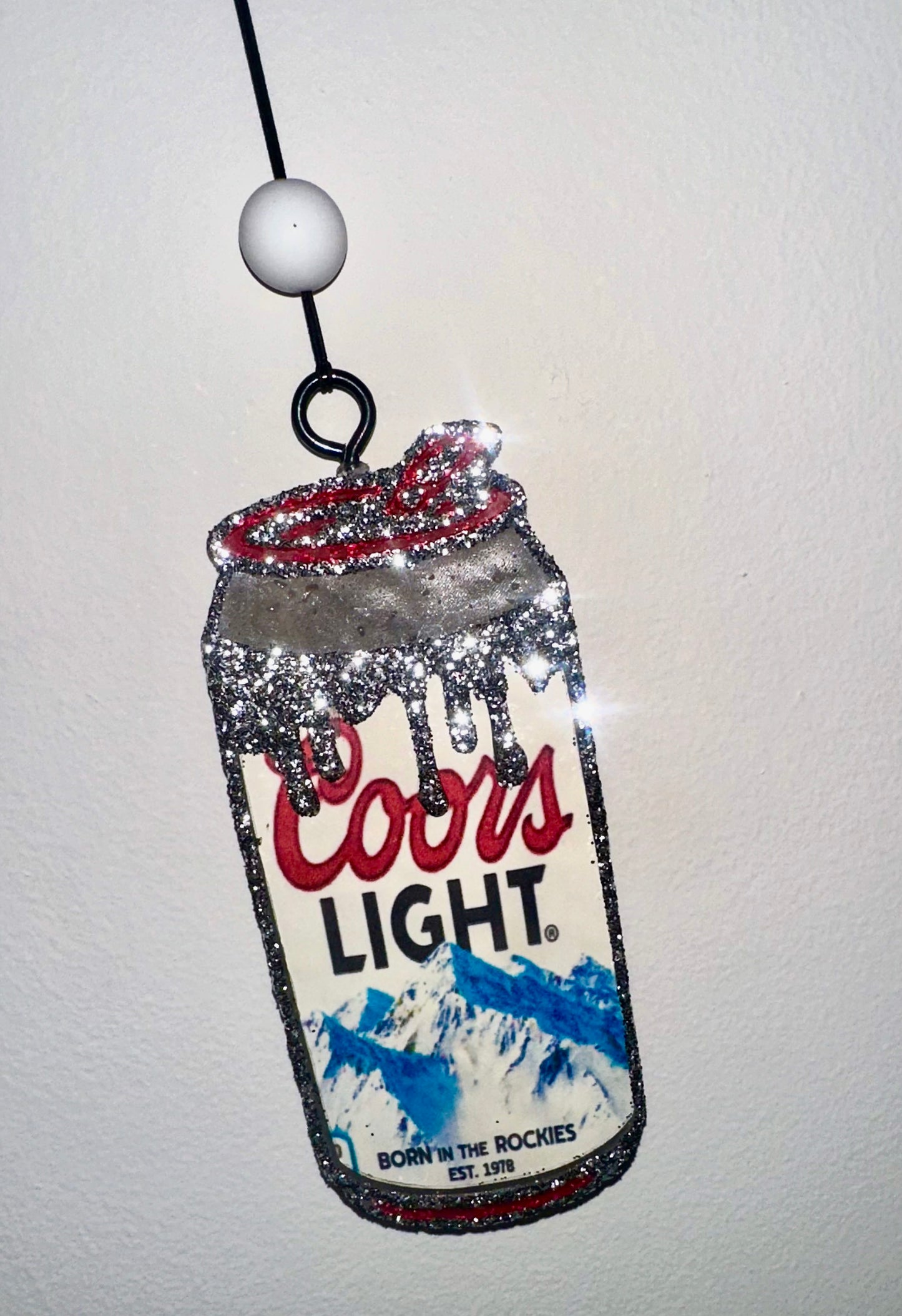 Coors Light Can Shaped Car Freshie
