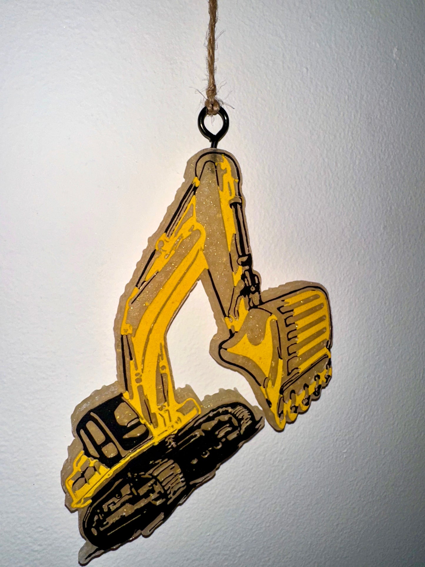 Excavator Car Freshie
