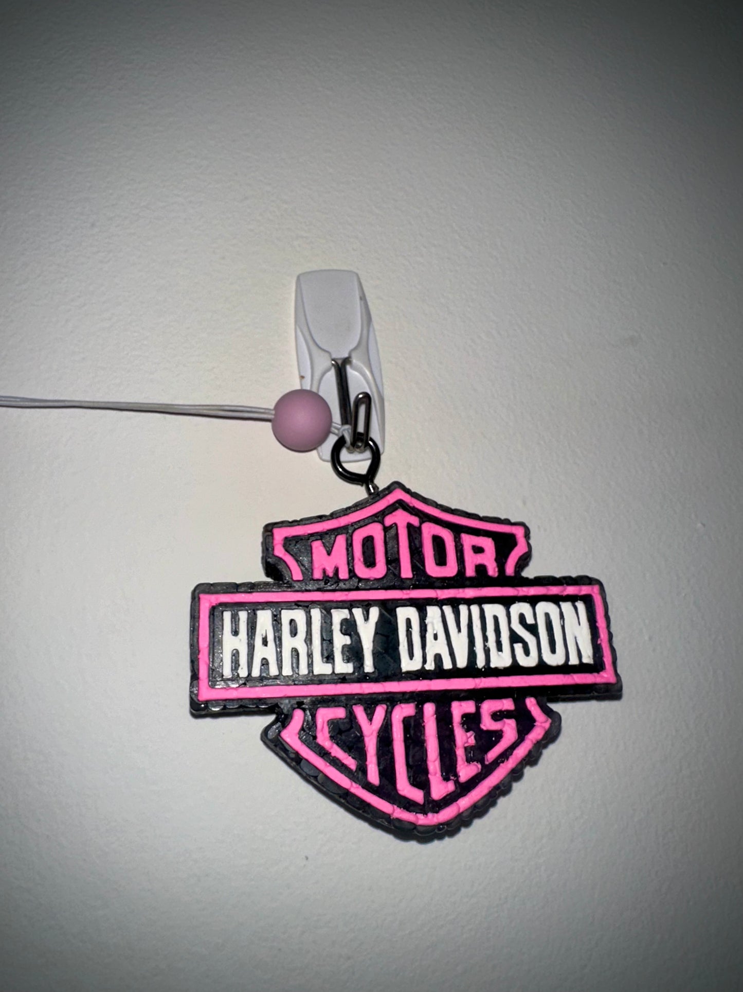 Harley Davidson Pink Logo Car Freshie