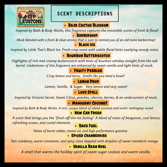 Ariat Logo Car Freshie (Blue & Purple)