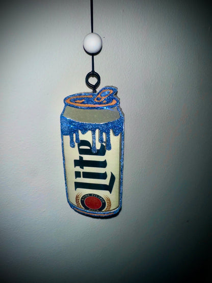Miller Lite Can Shaped Car Freshie