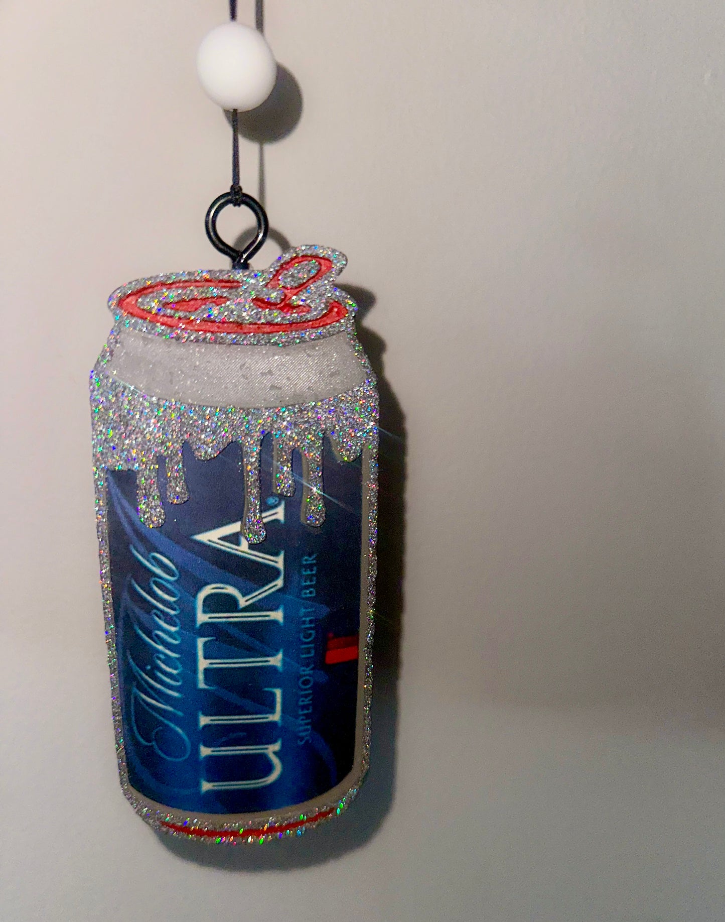 Michelob Ultra Can Shaped Car Freshie