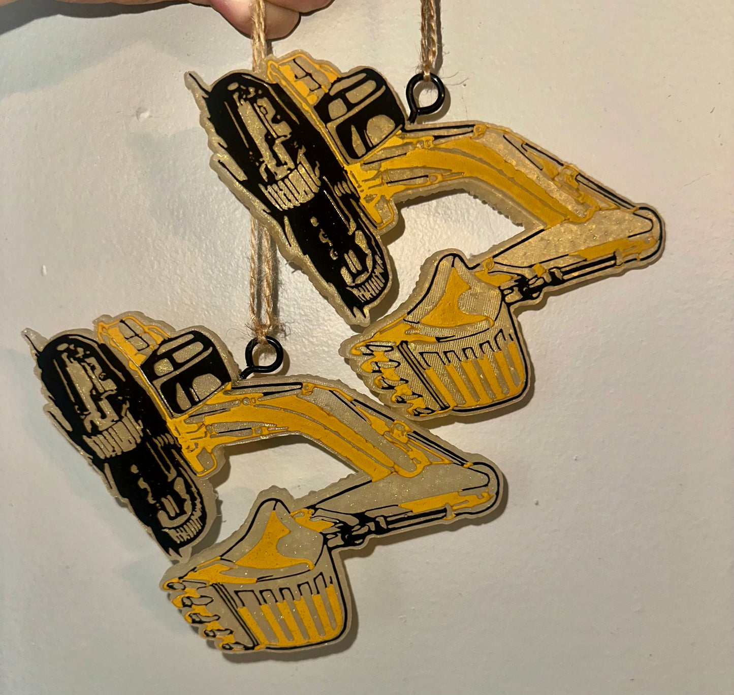 Excavator Car Freshie