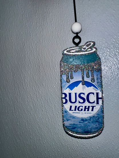 Busch Light Inspired Can Shaped Car Freshie