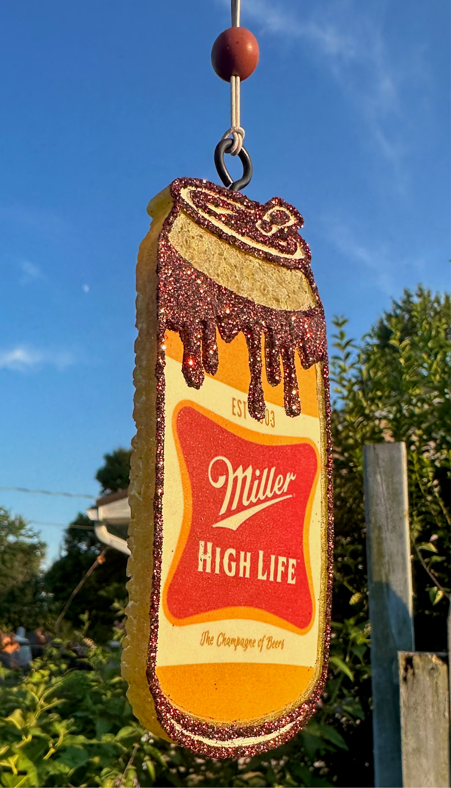 Miller High Life Car Freshie