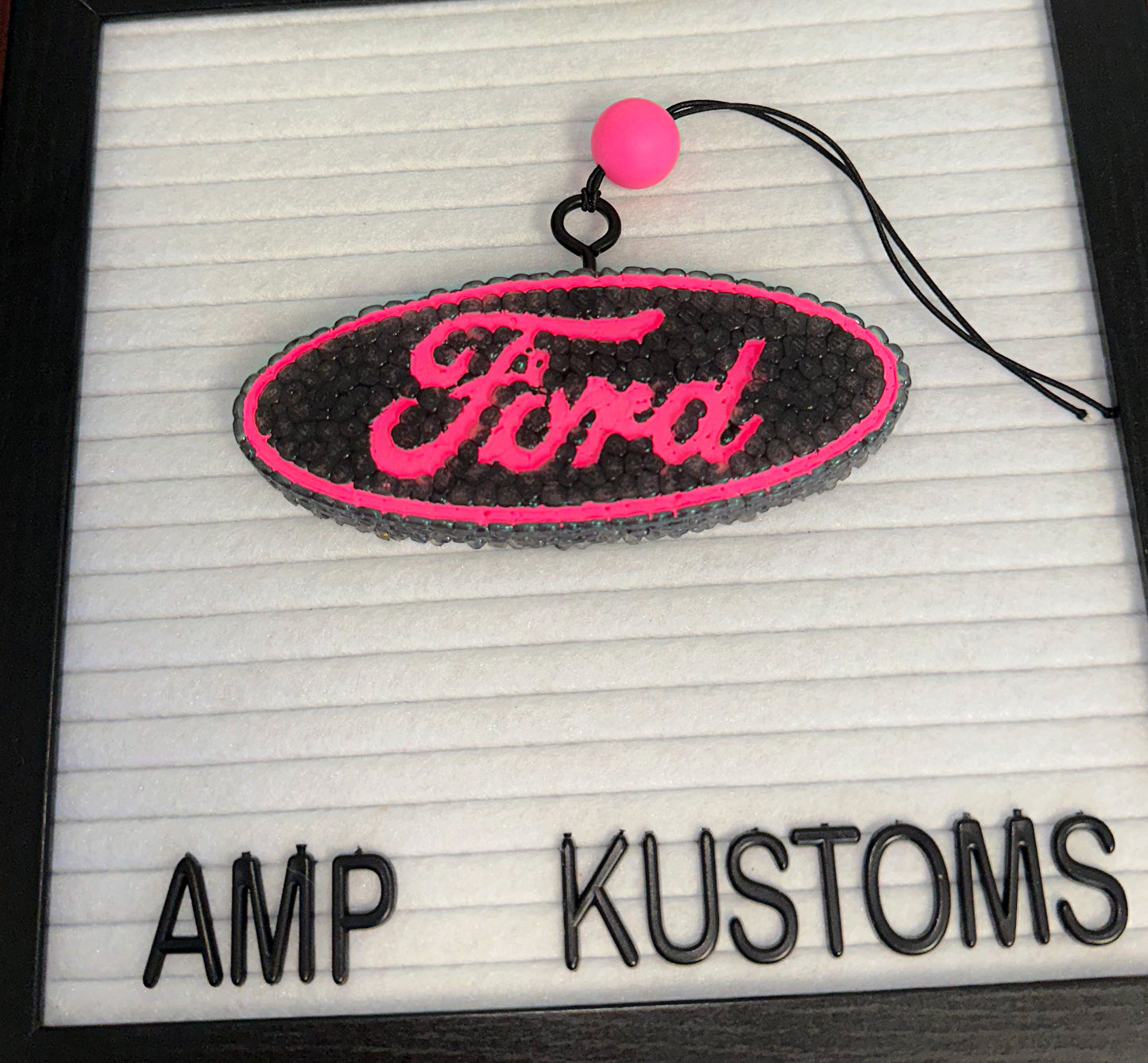 Ford Pink Emblem Car Freshie