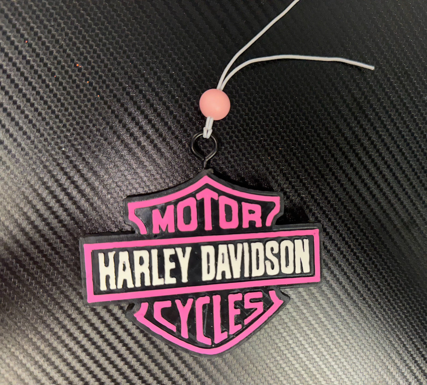 Harley Davidson Pink Logo Car Freshie