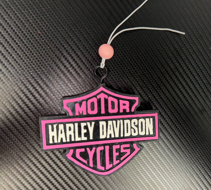 Harley Davidson Pink Logo Car Freshie