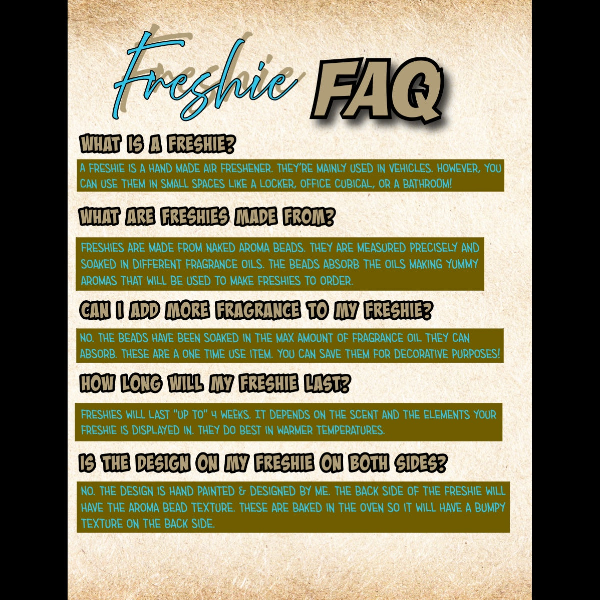 Bada** Bonus Dad Car Freshie