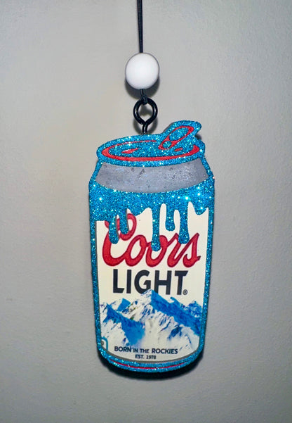 Coors Light Can Shaped Car Freshie