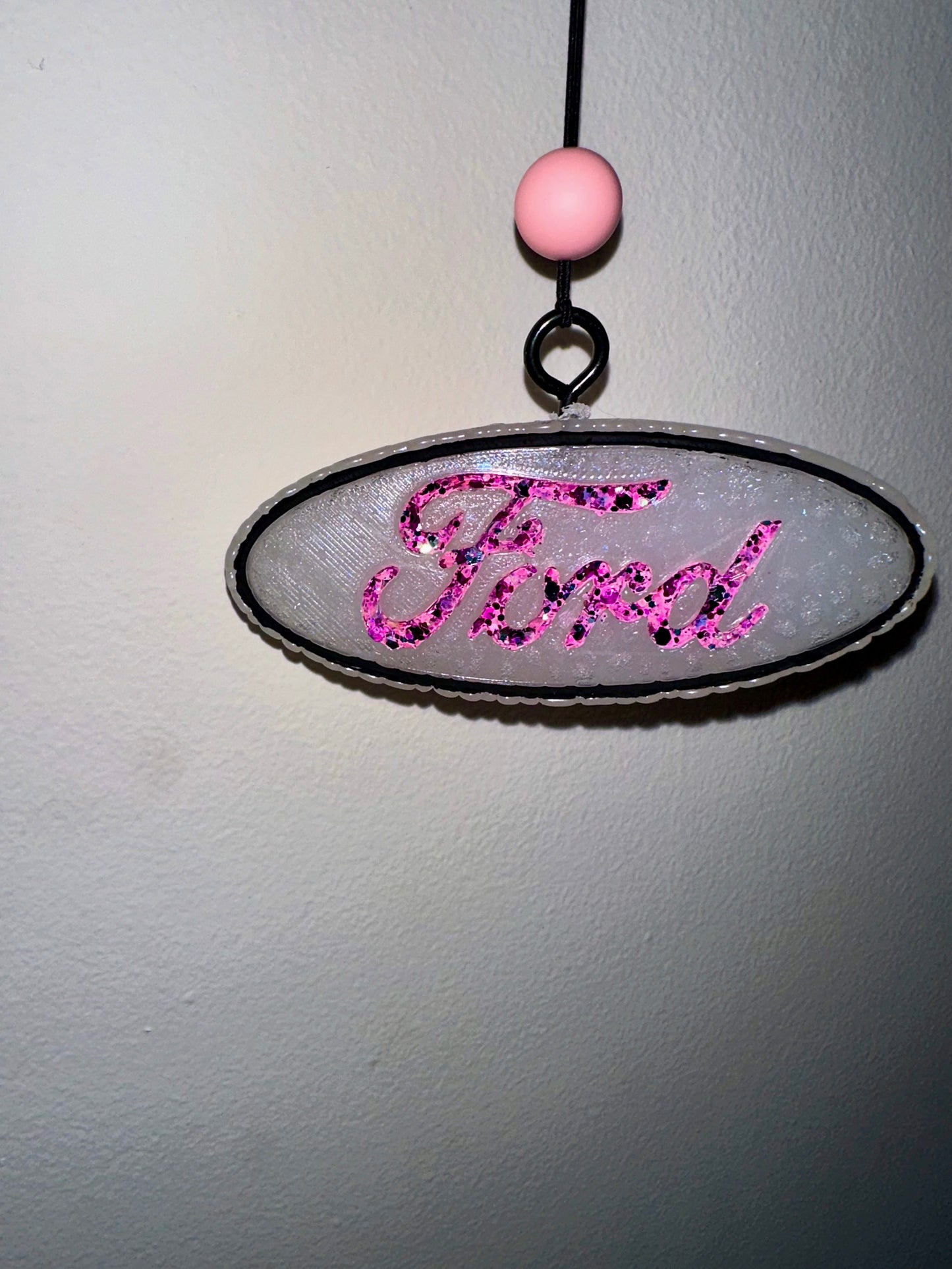 Glittered Ford Car Freshie