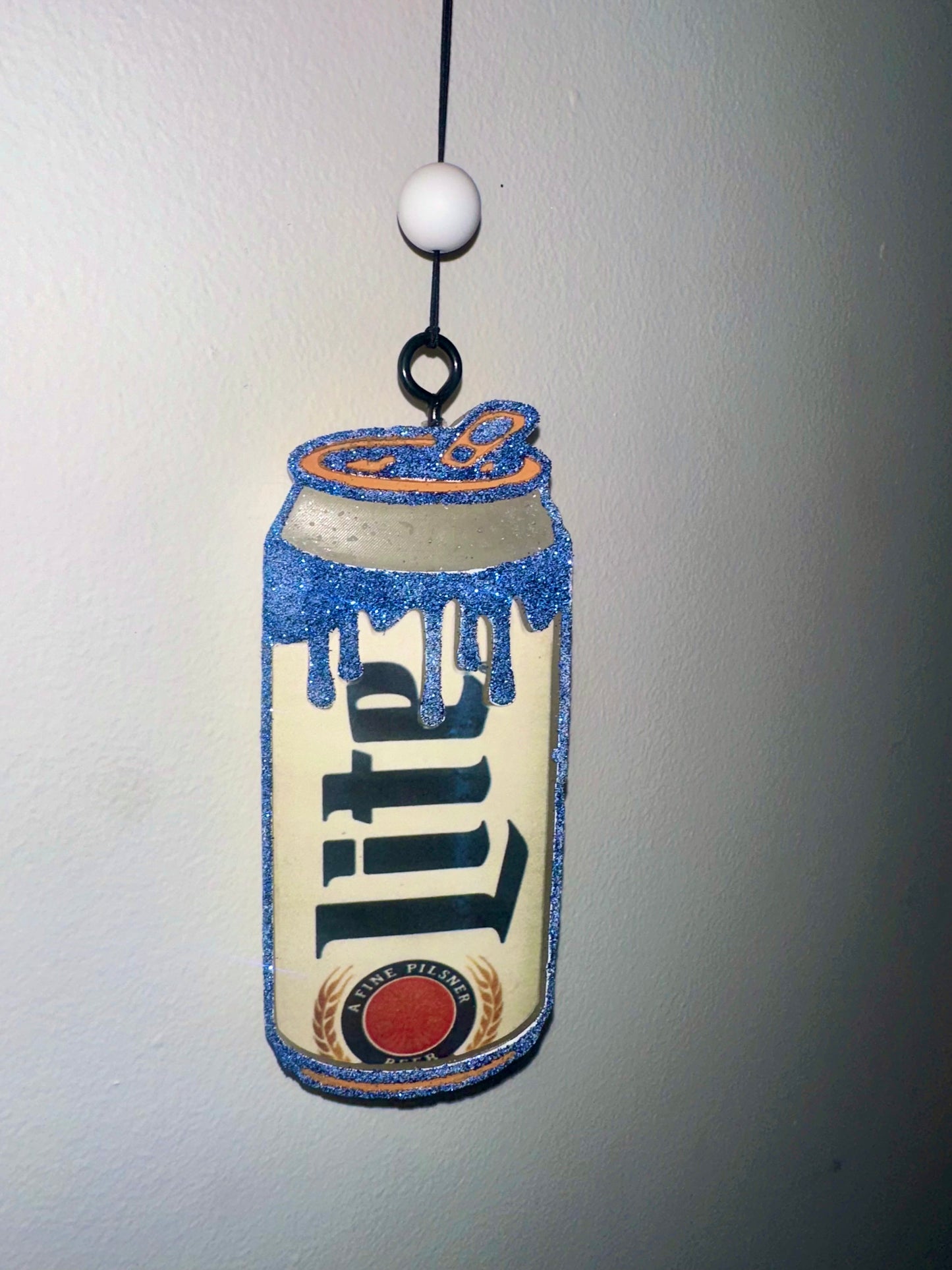 Miller Lite Can Shaped Car Freshie
