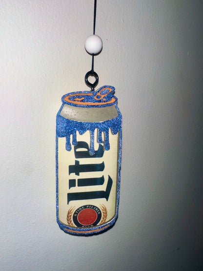Miller Lite Can Shaped Car Freshie