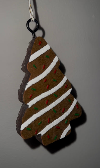 Chocolate Christmas Tree Snack Cake Car Freshie SEASONAL**
