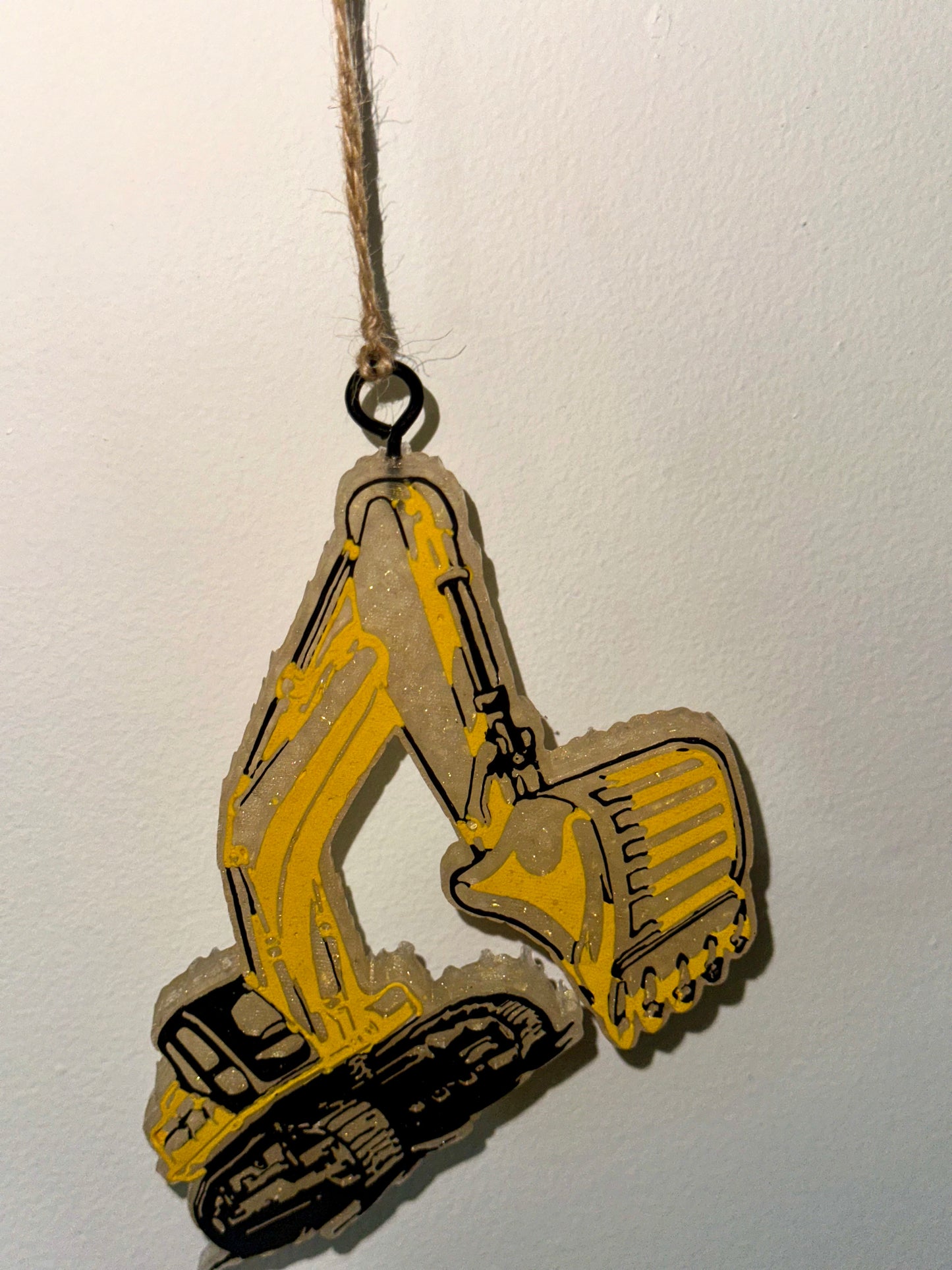Excavator Car Freshie