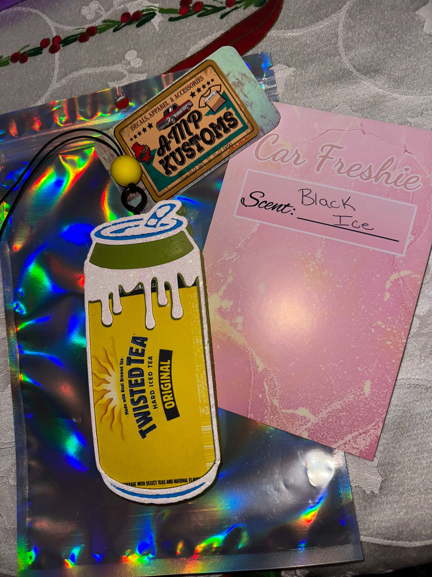 Twisted Tea Can Car Freshie