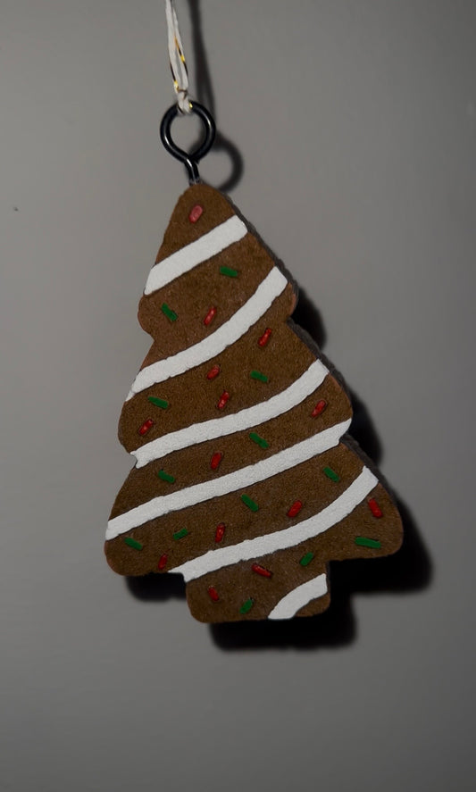 Chocolate Christmas Tree Snack Cake Car Freshie SEASONAL**