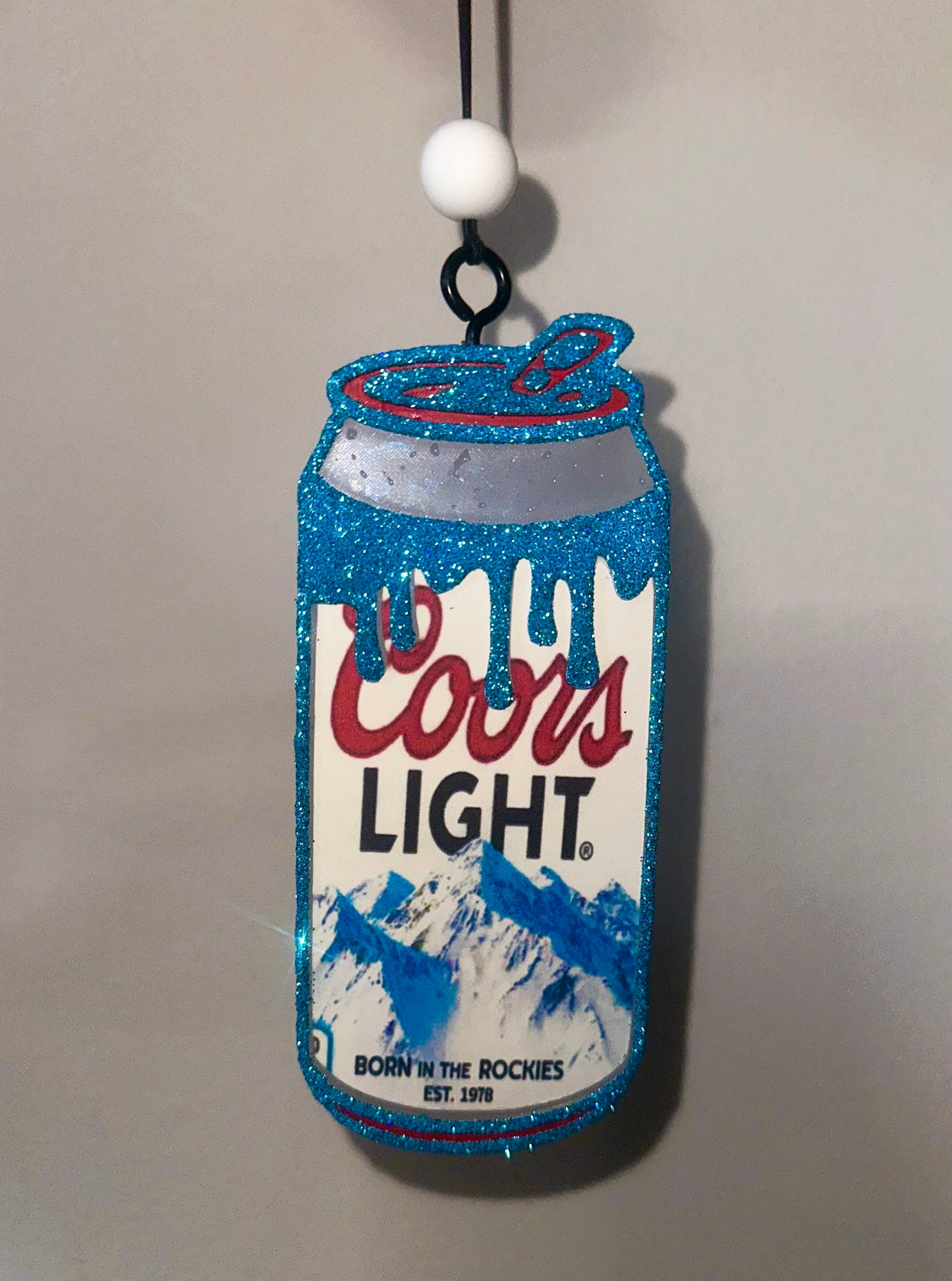 Coors Light Can Shaped Car Freshie