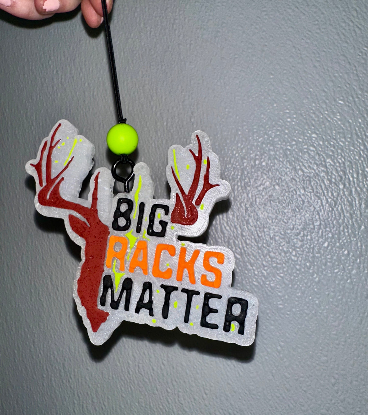 “Big Racks Matter” Hunting Car Freshie