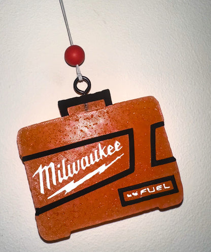 Milwaukee Battery Shaped Car Freshie