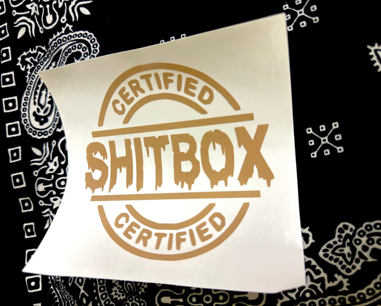 Certified Shi*box Decal