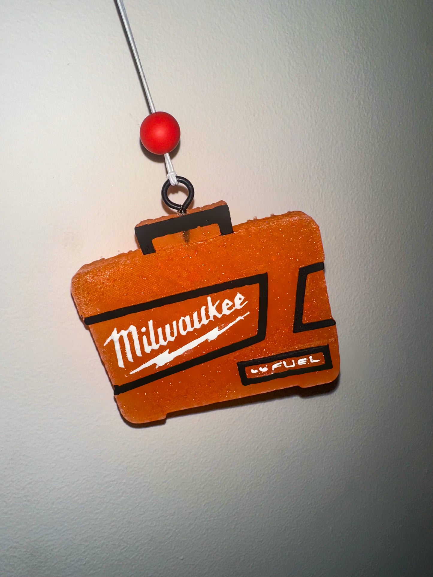 Milwaukee Battery Shaped Car Freshie