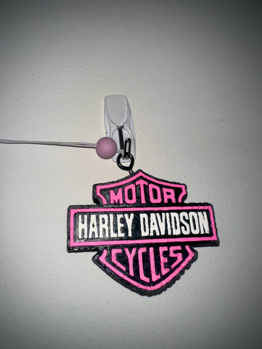 Harley Davidson Pink Logo Car Freshie